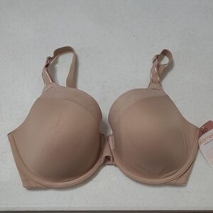NWT Warner's Light Beige T-Shirt Underwire Bra size 36D